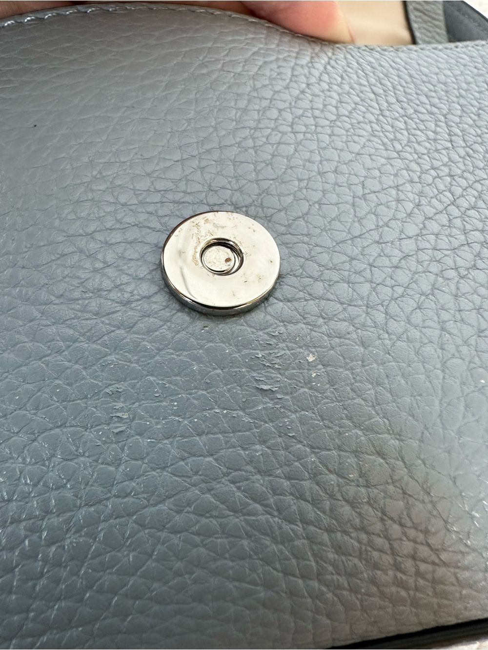 kate spade Blue Pebbled Leather Crossbody Bag - Picture 5 of 8